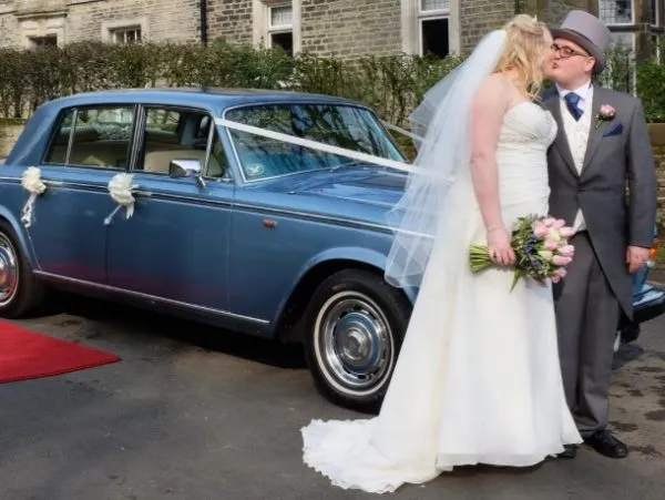 wedding car for sophie jolley