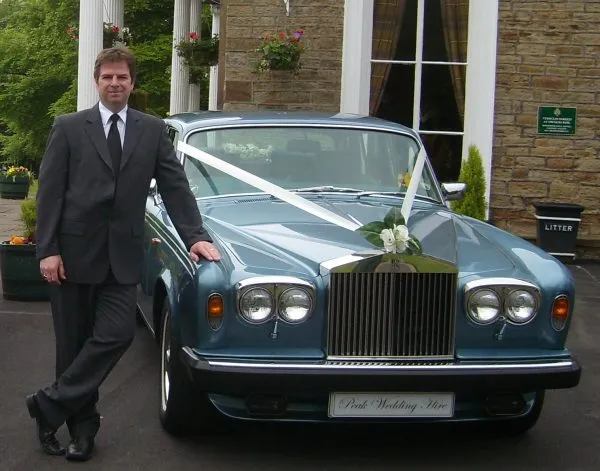 andrew pearce owner of peak wedding hire